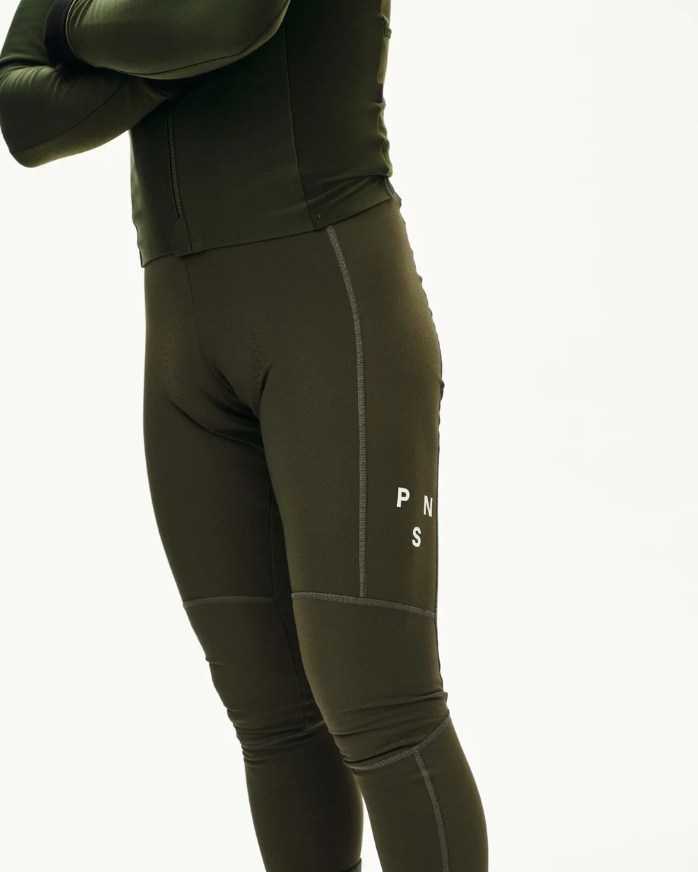 PAS NORMAL STUDIOS Mechanism Deep Winter Long Bib Dark Olive Men